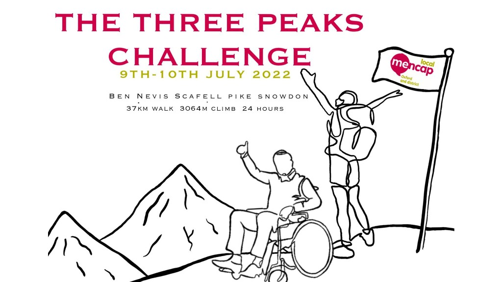 Oxford Mencap are taking on the Three Peaks Challenge…and we need your help!